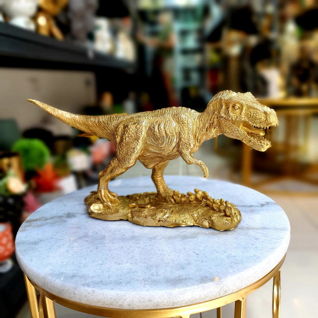 Tiranosaurio Rex Dorado CASONA DECO decoracion