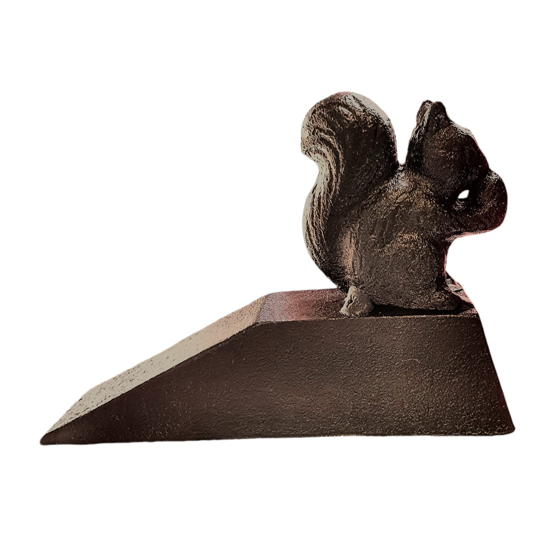 Tope de puerta Ardilla Negro de hierro CASONA DECO decoracion