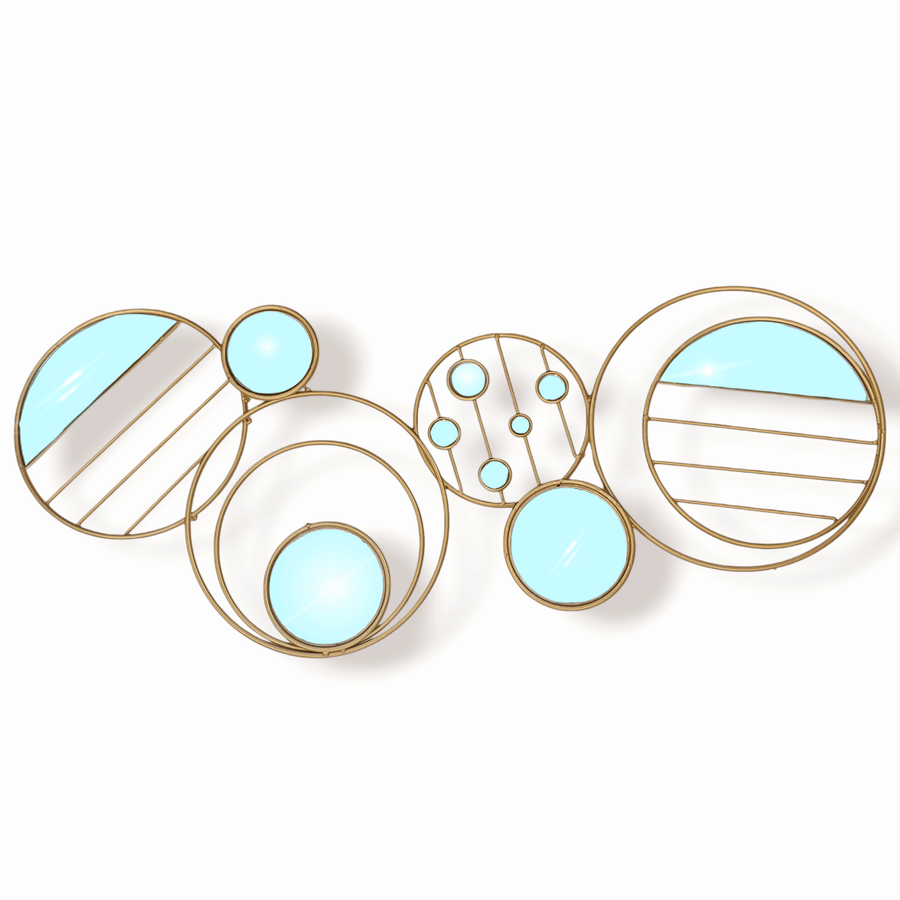 Espejo moderno dorado CASONA DECO espejos