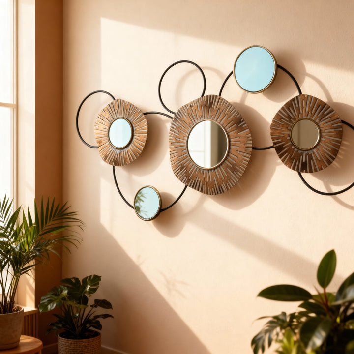 Espejo moderno negro - OUTLET CASONA DECO espejos