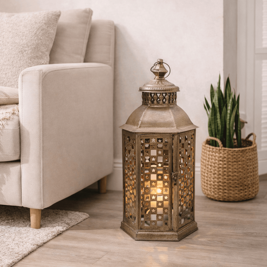 Fanal Estrella 7121Y plateado CASONA DECO
