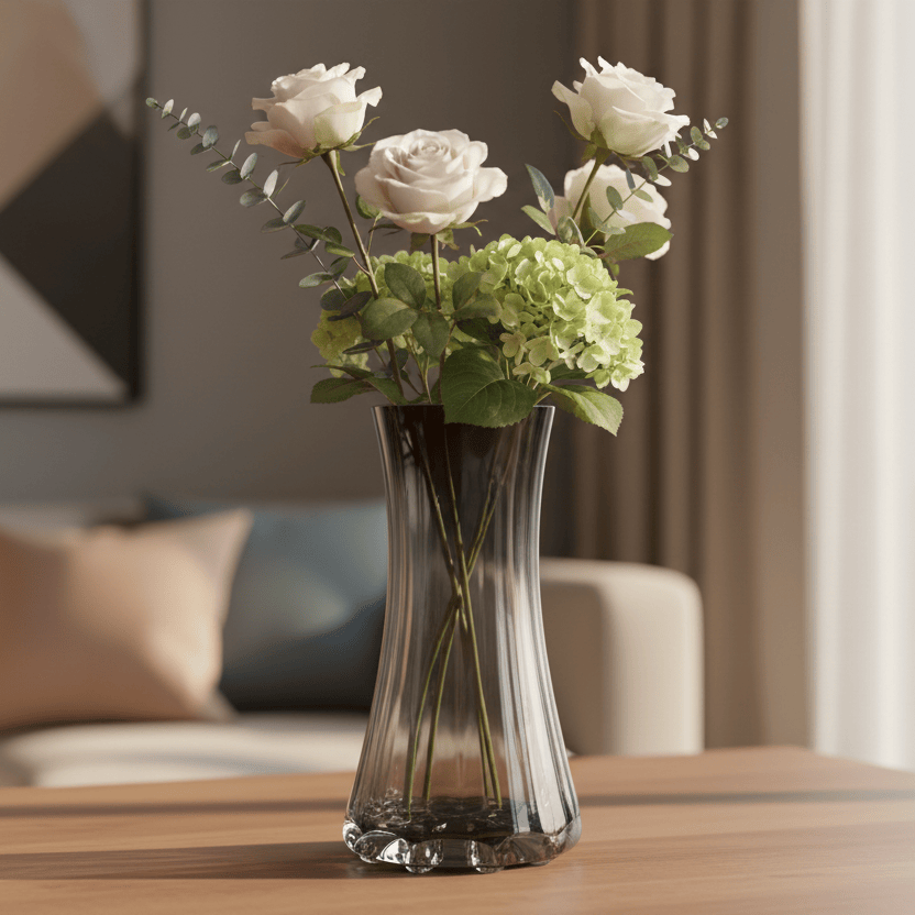 Florero Concavo Lineas CASONA DECO