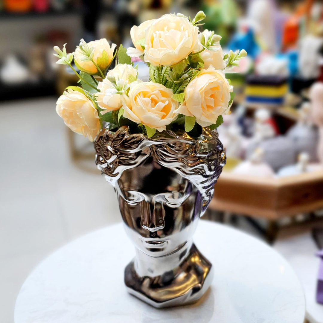 Florero Mujer Plata 0630-339 CASONA DECO