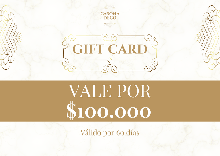 Gift Card Digital CASONA DECO gift card