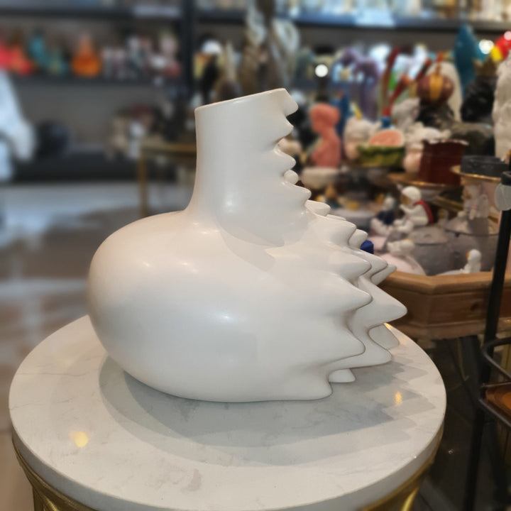 Jarron Puas Blanco 7809-2958 CASONA DECO