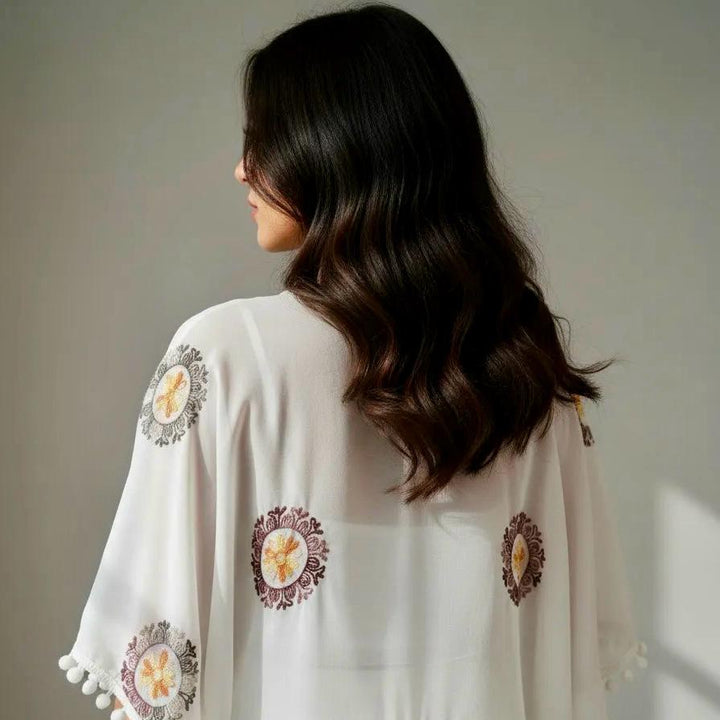 Kimono Serena blanco CASONA DECO Kimono