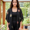 Kimono serena negro