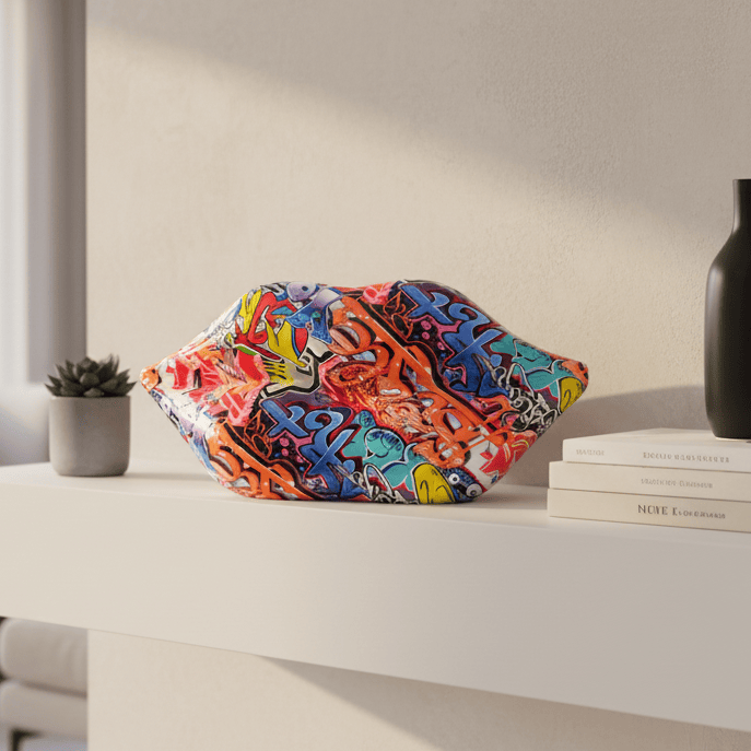 Labios Xl Grafiti CASONA DECO