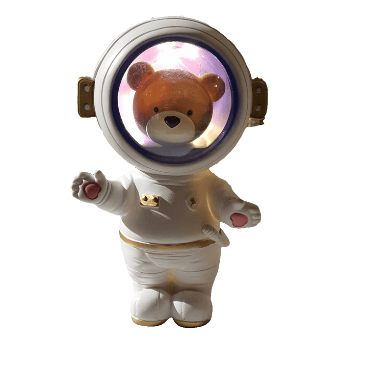 Oso Astronauta con Luz Blanco CASONA DECO LAMPARAS
