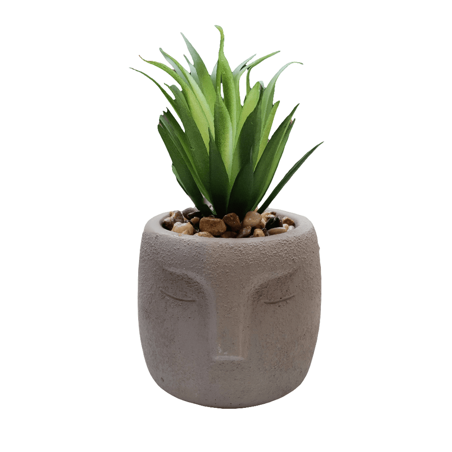 Mini Maceta Cara 0152C CASONA DECO