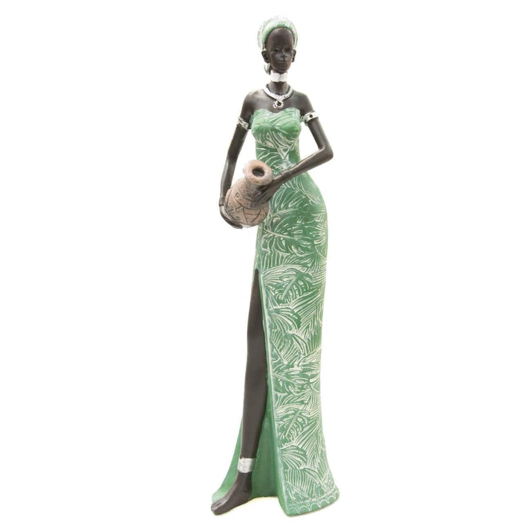 Mujer africana de pie CASONA DECO