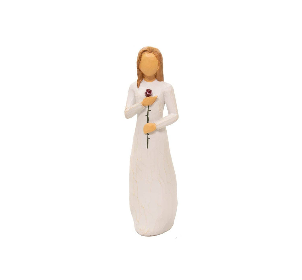 Mujer Rosa Roja CASONA DECO