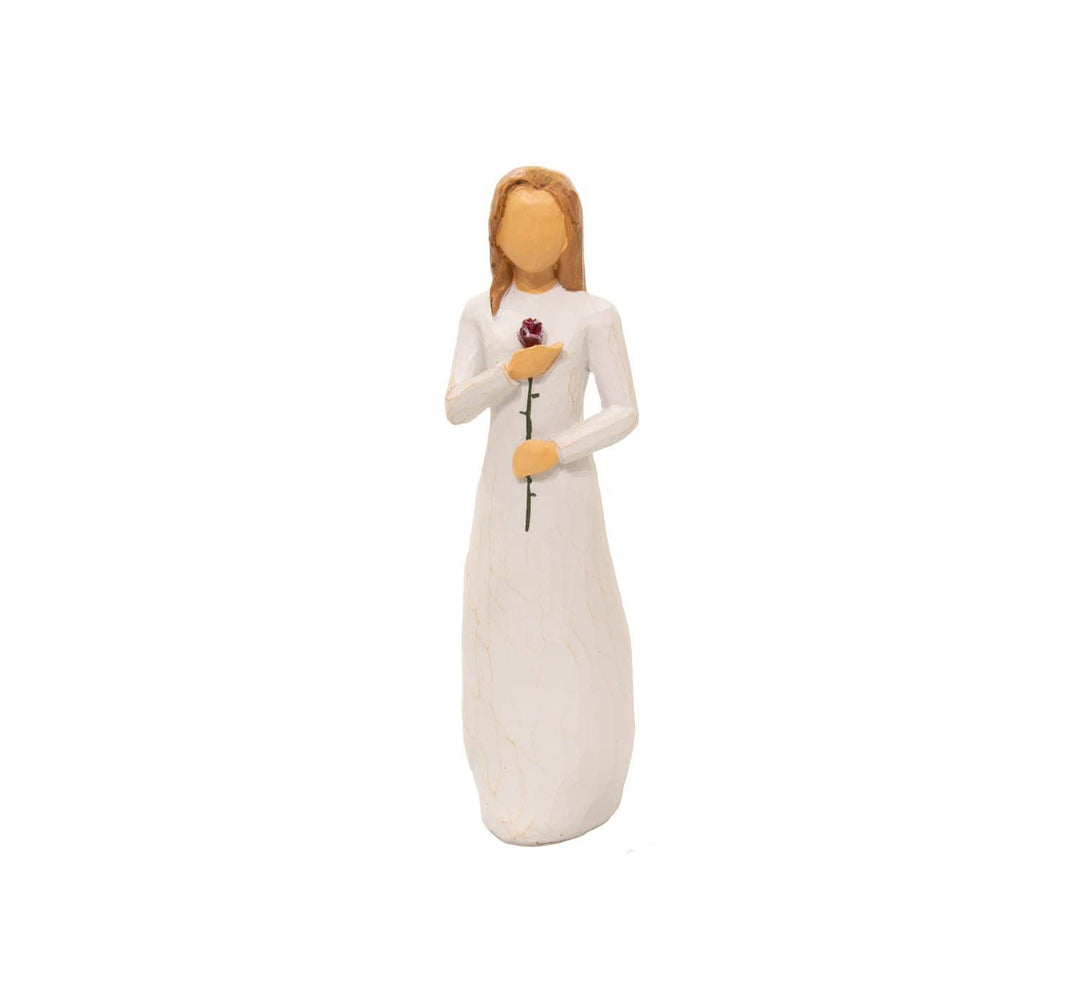 Mujer Rosa Roja CASONA DECO