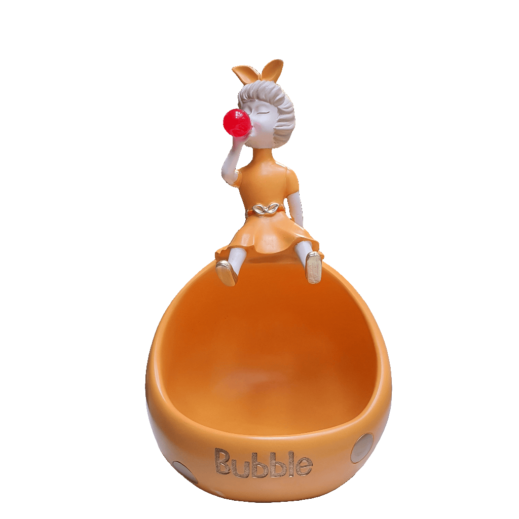 Muñeca bubble mostaza CASONA DECO