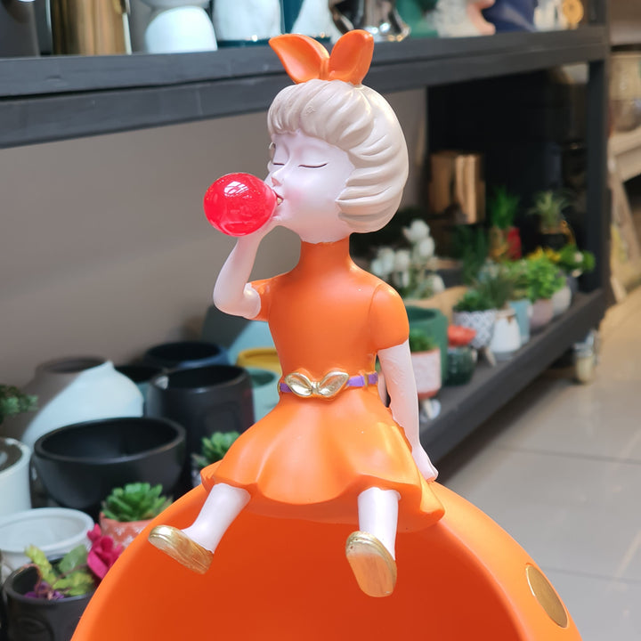 Muñeca Bubble naranja CX811-3 CASONA DECO