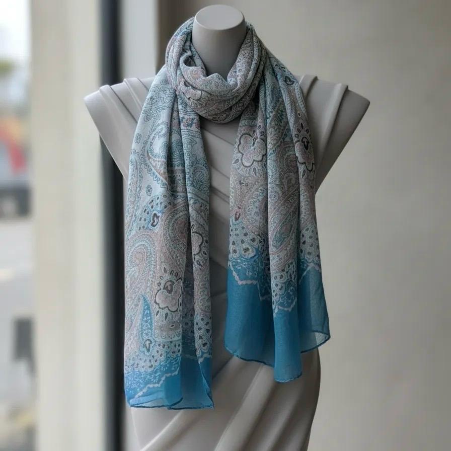 Pañuelo azul Provenza CASONA DECO Pañuelo