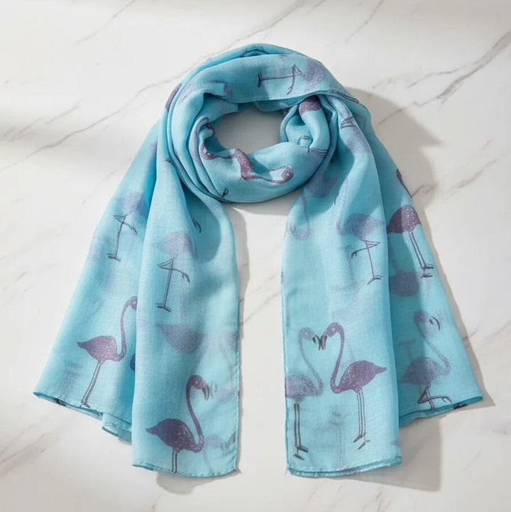 Pañuelo Flamenco Azul CASONA DECO Pañuelo
