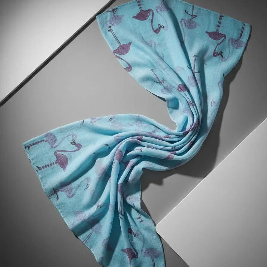 Pañuelo Flamenco Azul CASONA DECO Pañuelo