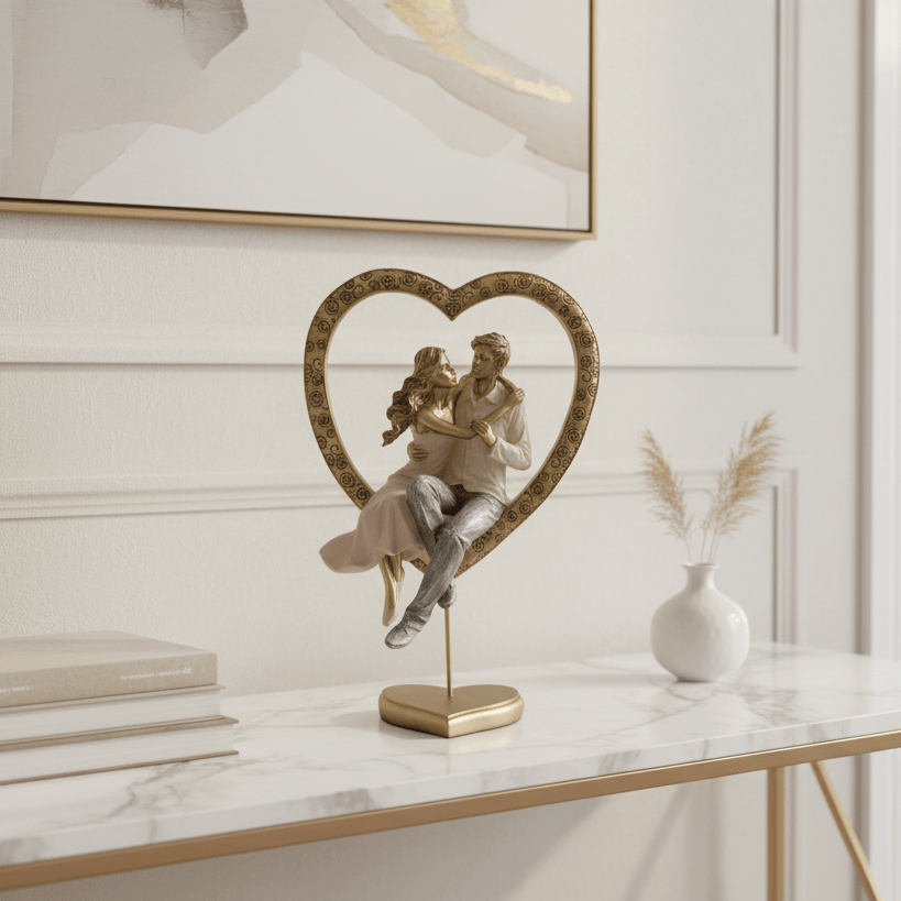 Pareja Corazon Xl-61066 CASONA DECO