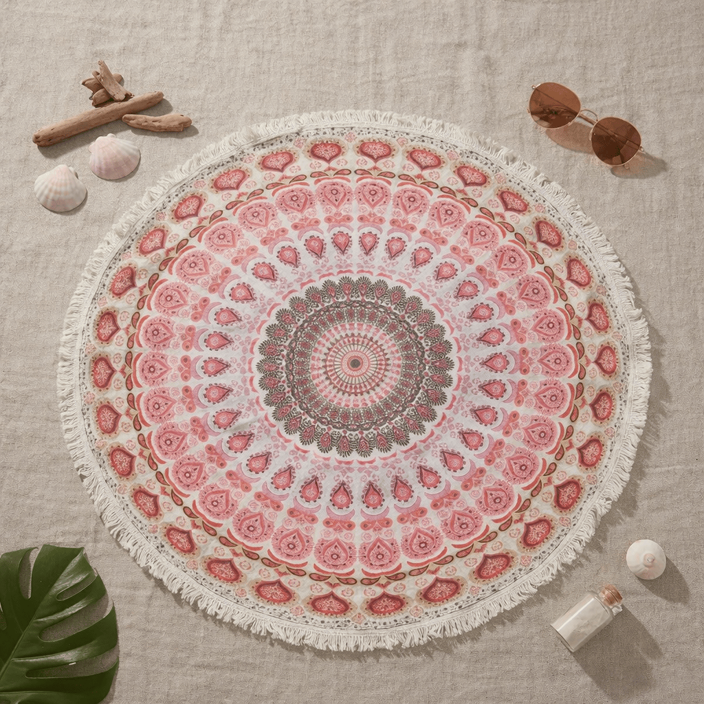Pareo Redondo Bloom CASONA DECO PAREO