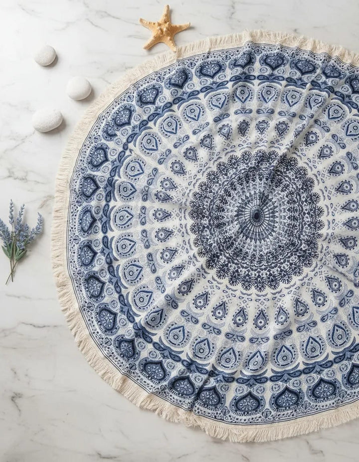 Pareo Redondo blue CASONA DECO Pareo