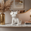 Perro Bulldog Blanco con Lentes