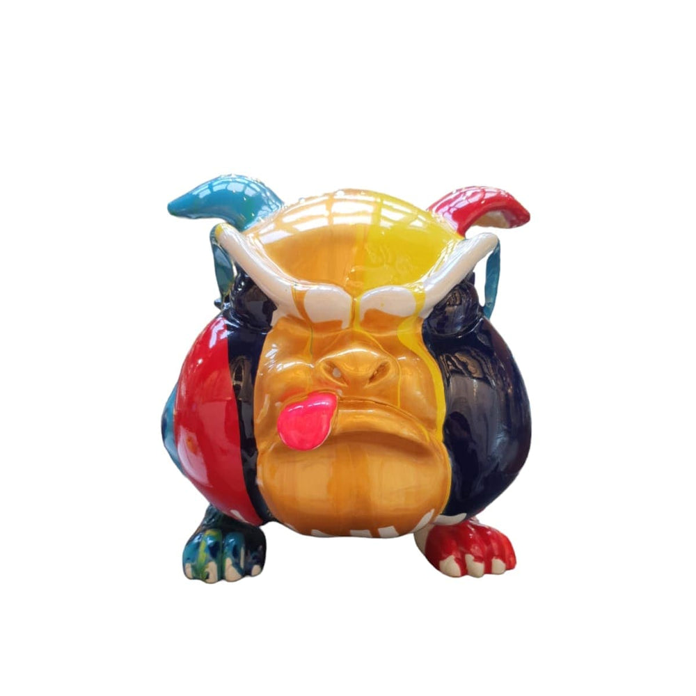 Perro Bulldog Maxi Multicolor CASONA DECO