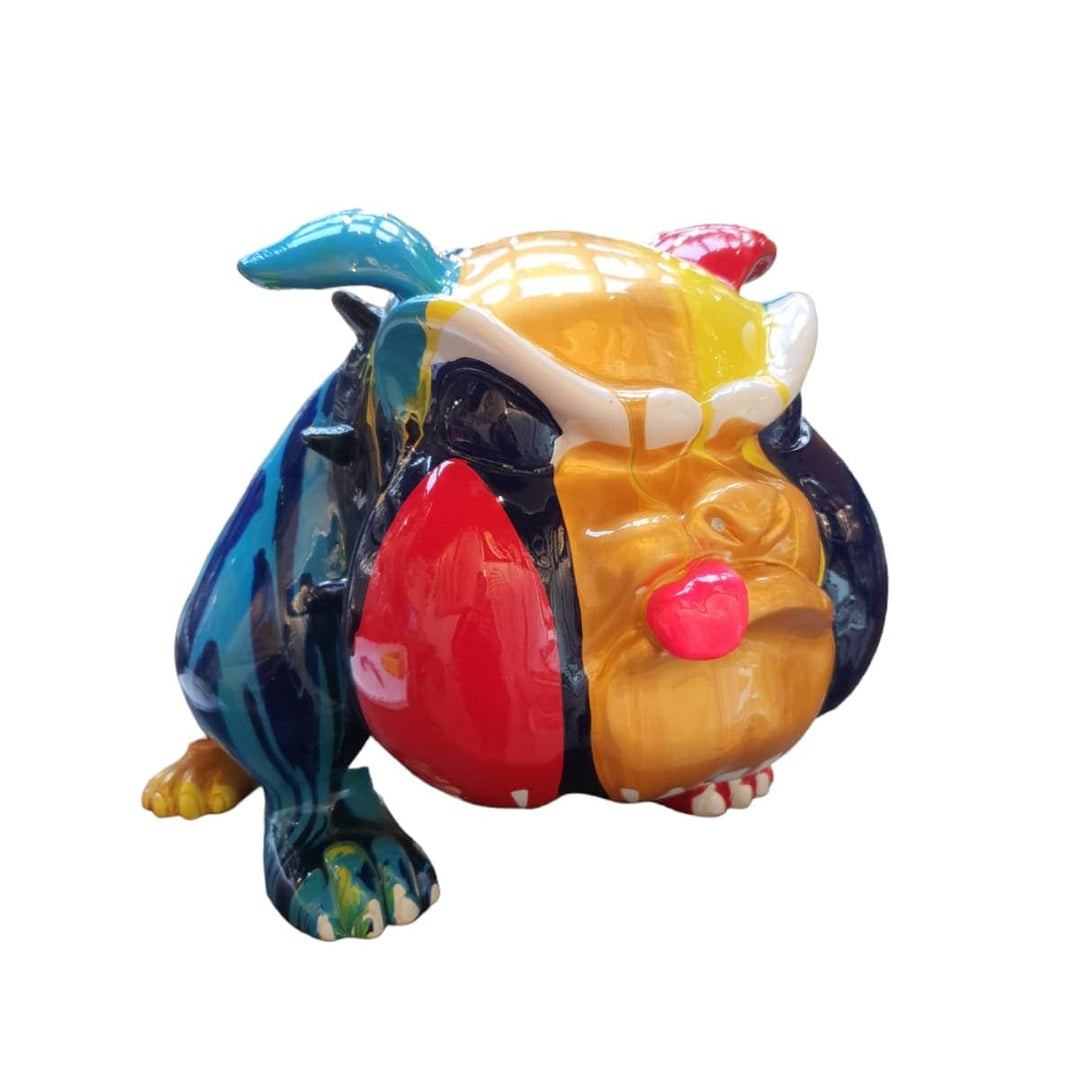 Perro Bulldog Maxi Multicolor CASONA DECO