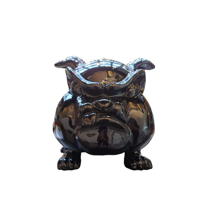 Perro Bulldog Maxi Negro CASONA DECO