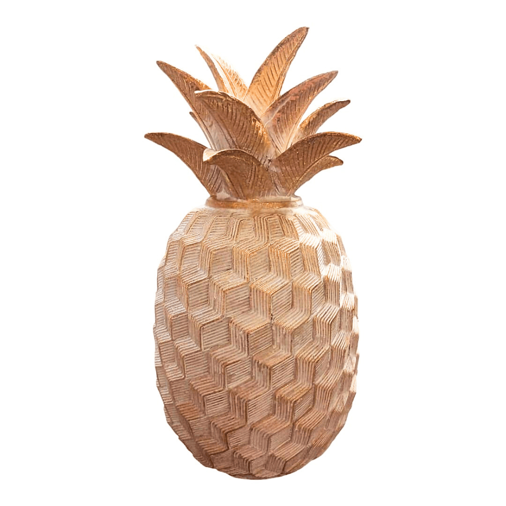 Piña Blanca Dorada CASONA DECO