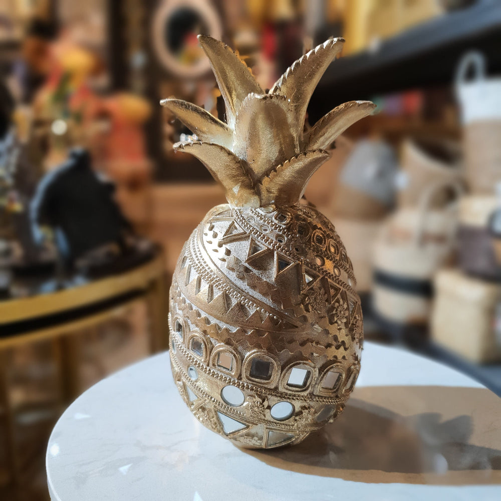 Piña con espejos L CASONA DECO