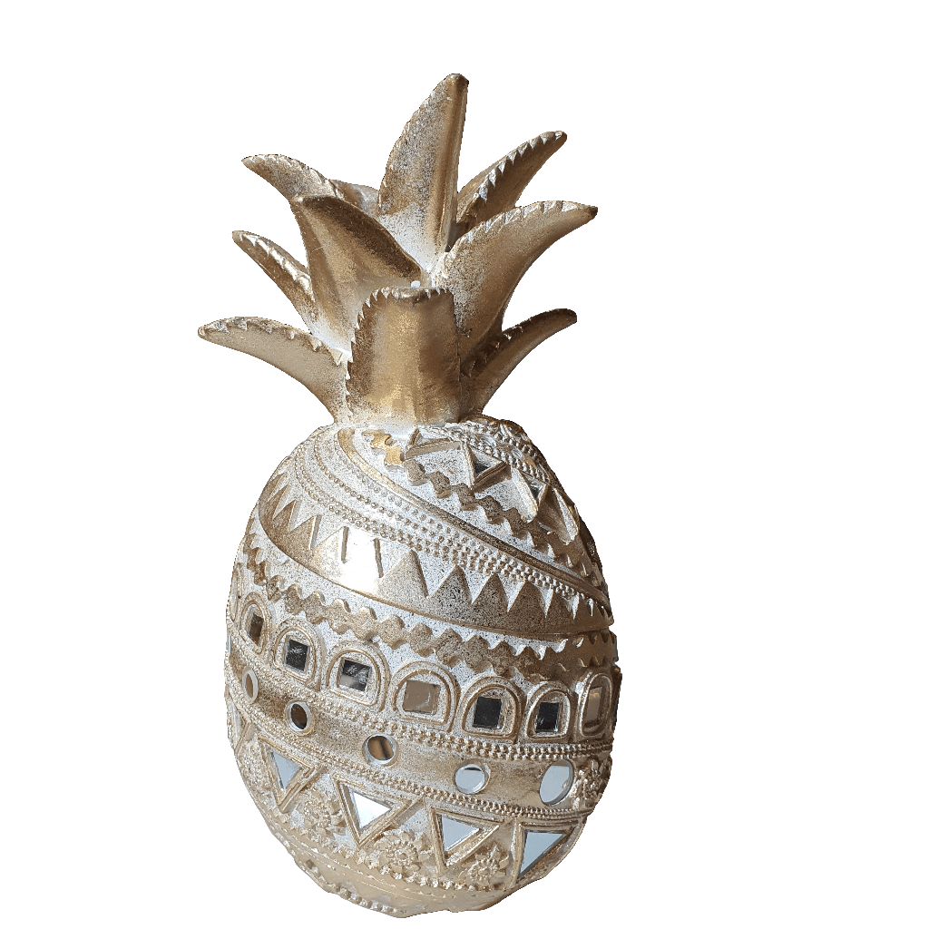 Piña con espejos L CASONA DECO