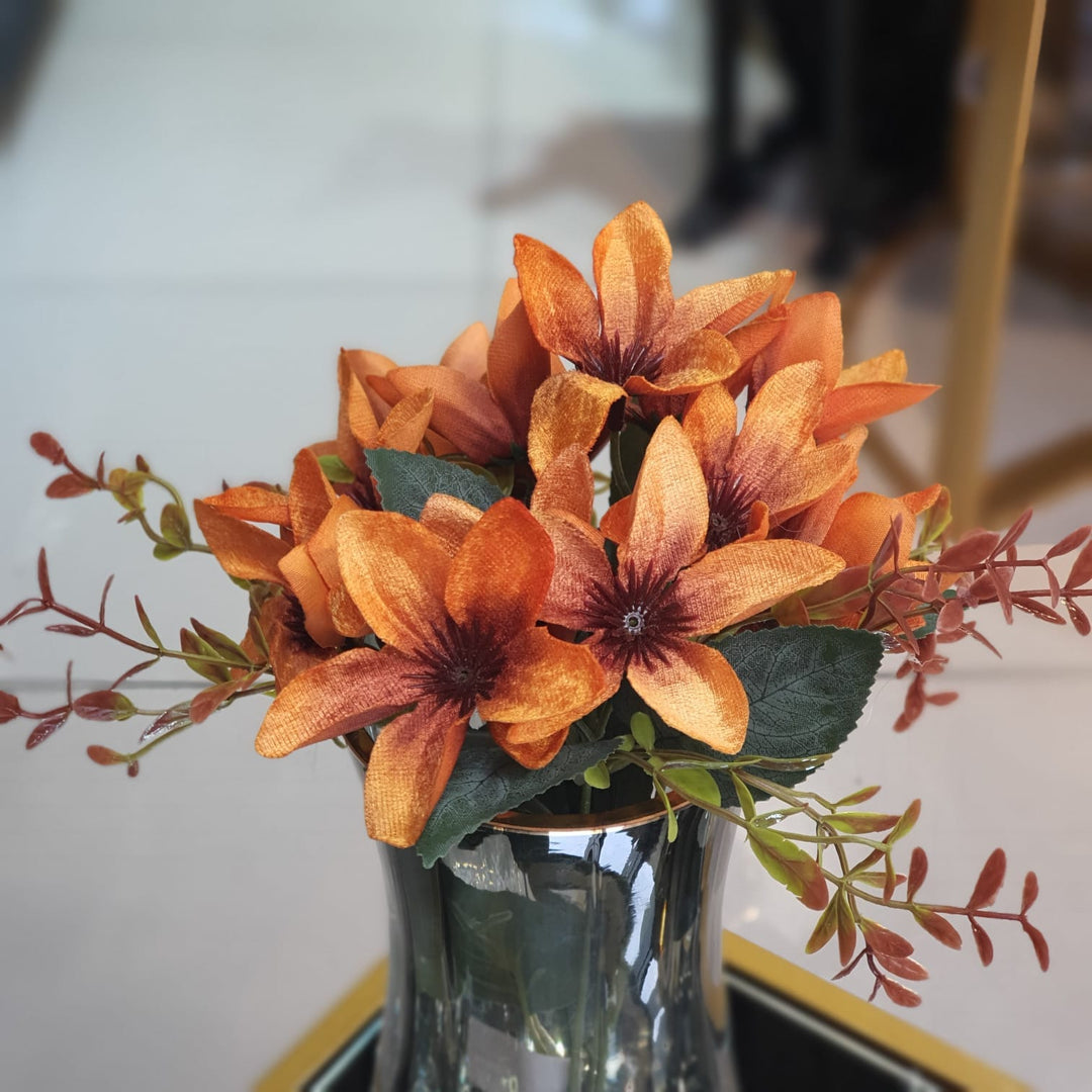 Flor artificial Mostaza 33cm CASONA DECO plantas