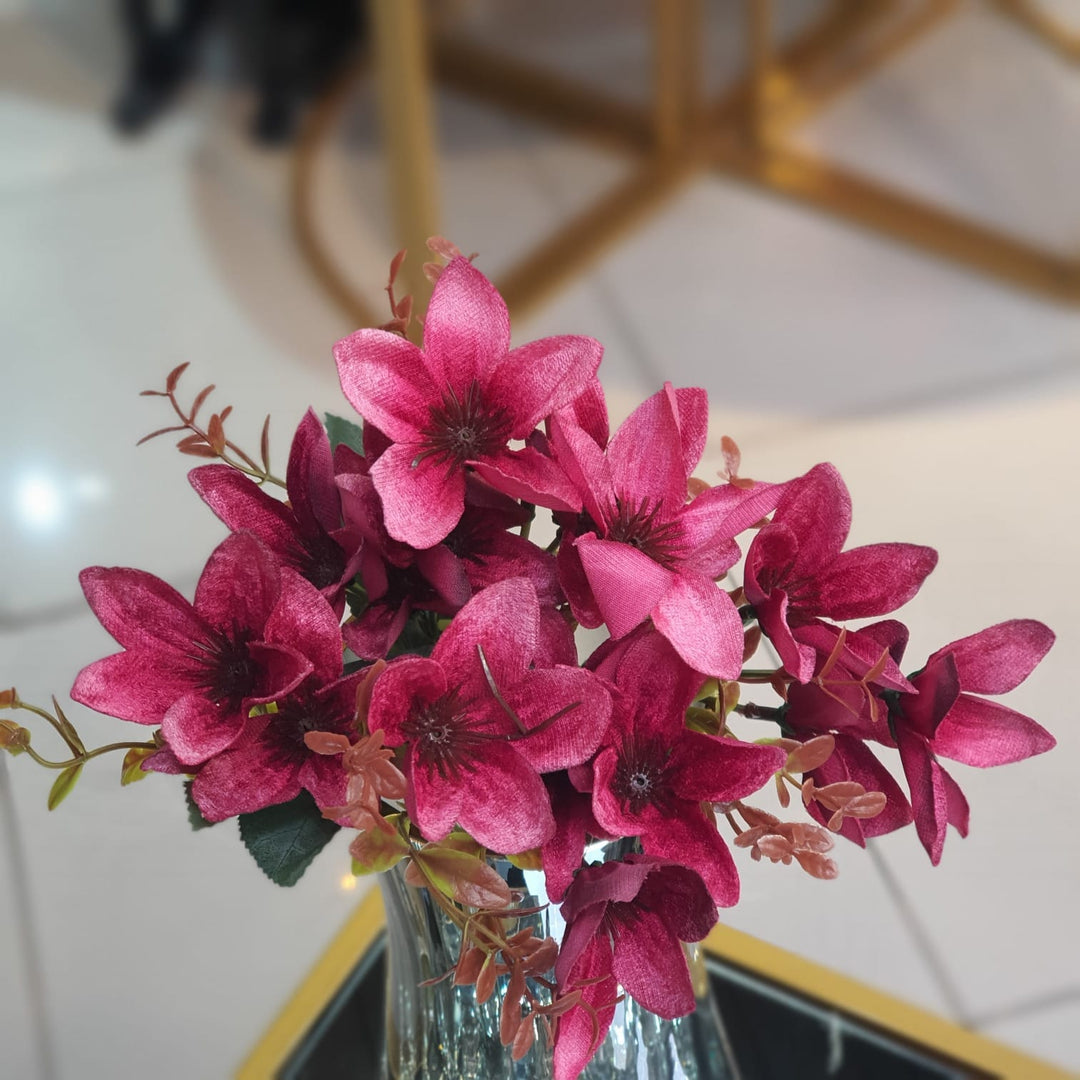 Flor Morada Artificial CASONA DECO plantas