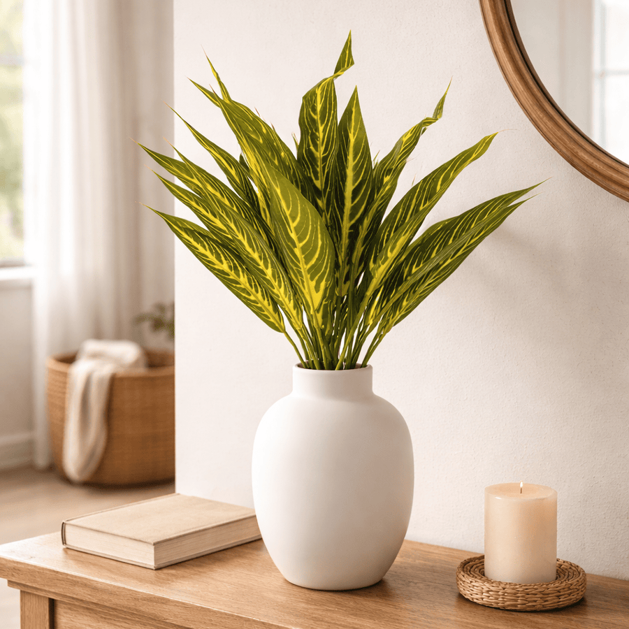 Planta Artificial Cebra 45cm CASONA DECO plantas