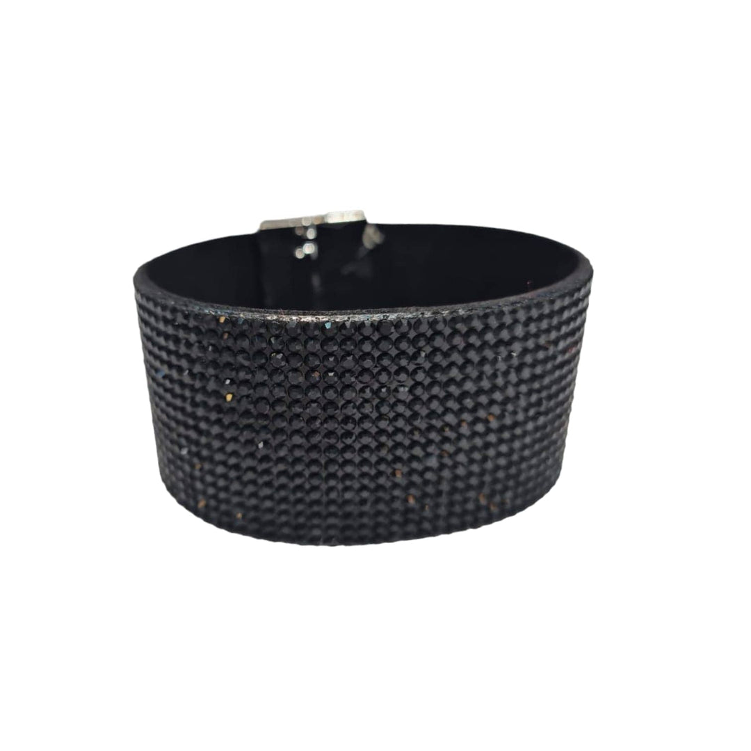 Pulsera brillos negro CASONA DECO Pulsera