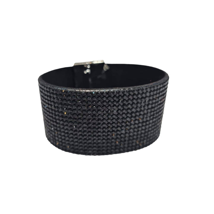 Pulsera brillos negro CASONA DECO Pulsera