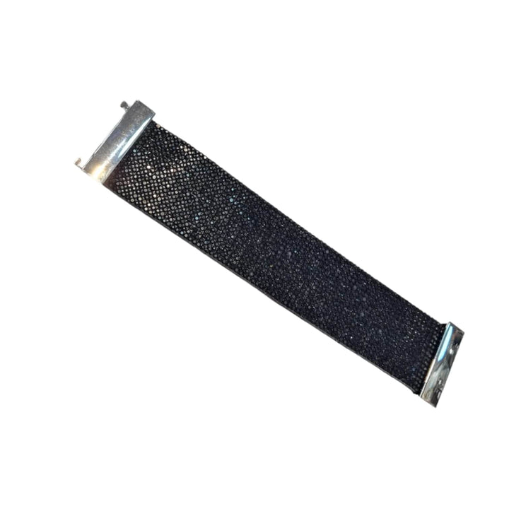 Pulsera brillos negro CASONA DECO Pulsera