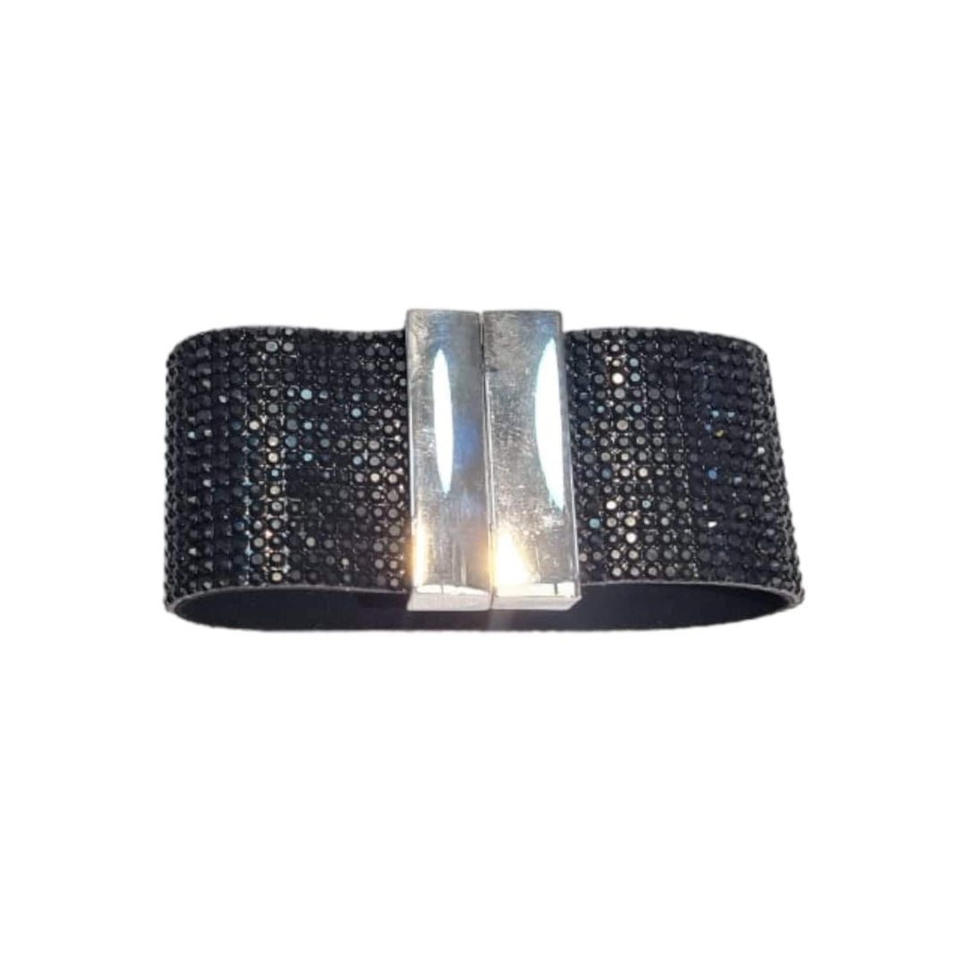 Pulsera brillos negro CASONA DECO Pulsera