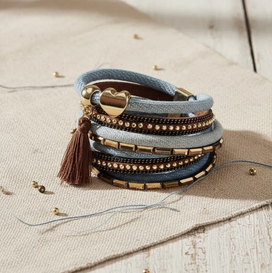 Pulsera multivuelta Cleo CASONA DECO Pulsera