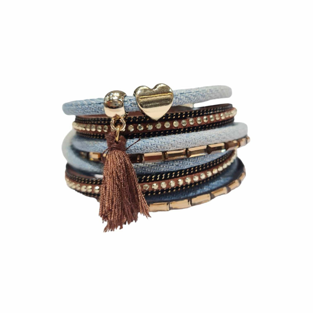 Pulsera multivuelta Cleo CASONA DECO Pulsera