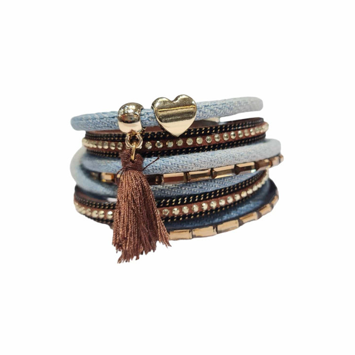 Pulsera multivuelta Cleo CASONA DECO Pulsera