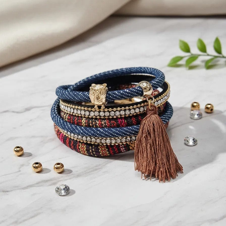 Pulsera multivuelta Elia CASONA DECO Pulsera