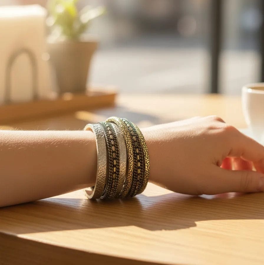 Pulsera multivuelta Luna CASONA DECO Pulsera