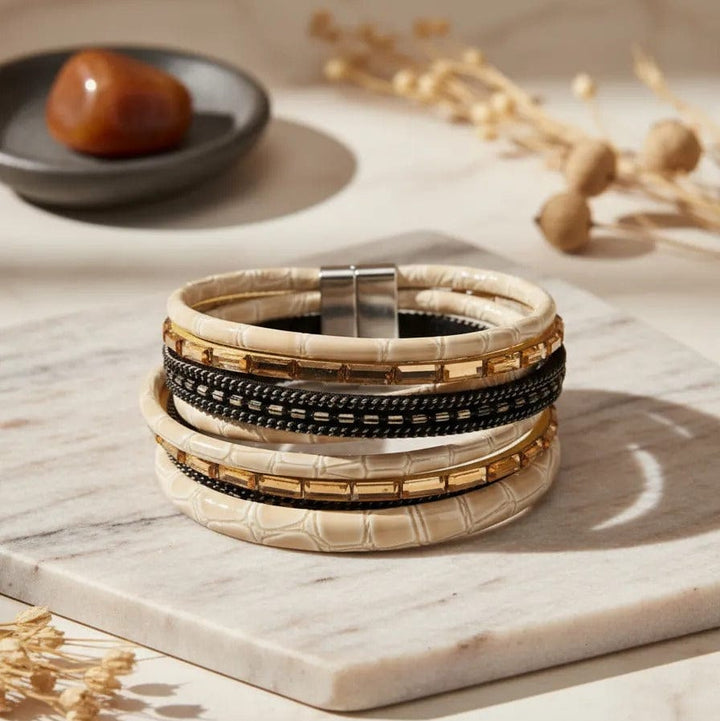 Pulsera multivuelta Nela CASONA DECO Pulsera