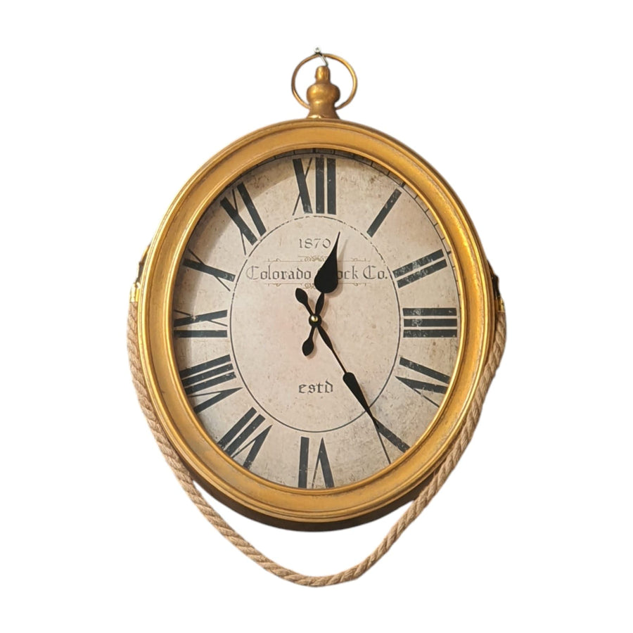 Reloj N° Romanos Dorado CASONA DECO RELOJ