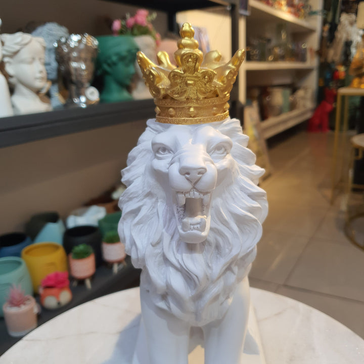 Rey Leon Base Blanco CASONA DECO