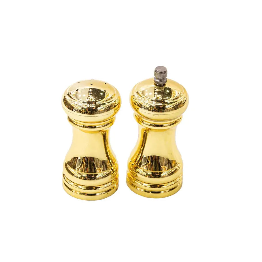 Salero y Pimentero Dorado CASONA DECO