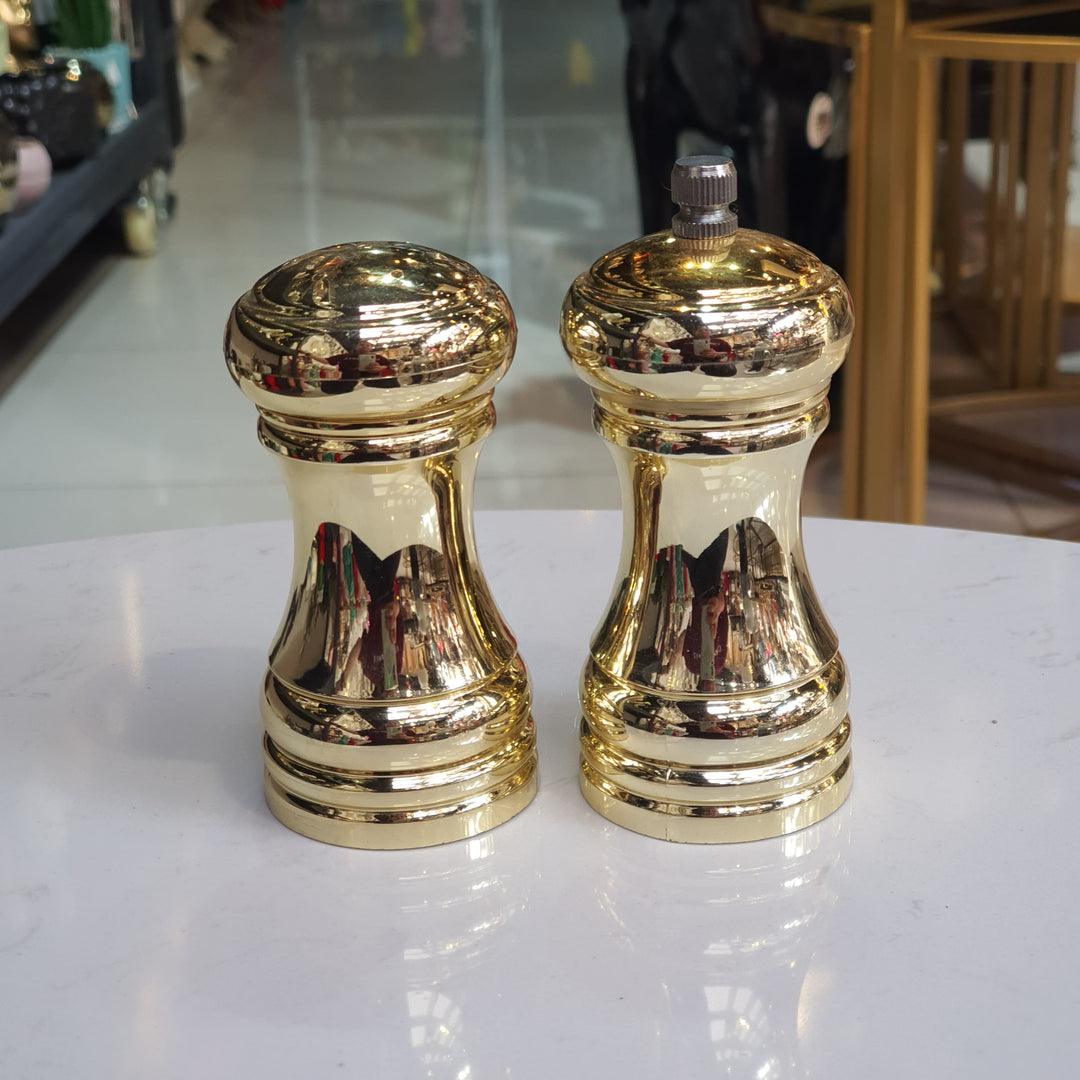 Salero y Pimentero Dorado CASONA DECO