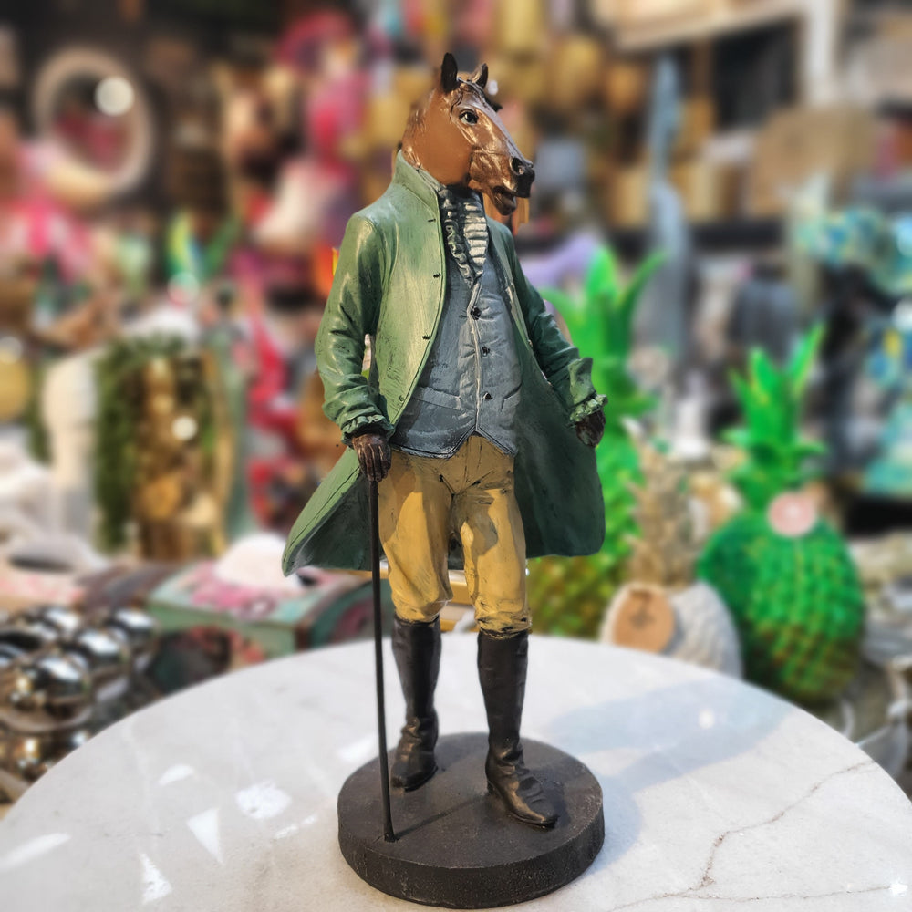 Señor Caballo con Bastón CASONA DECO